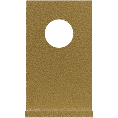 Ekena Millwork Barnfold Anti-Jump Block, Jacob's Gold GB6007MJJG